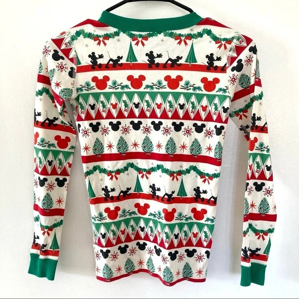 Hanna Andersson‎ Disney Christmas Pajama Top 140 10 - Picture 3 of 5